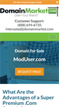 Mobile Screenshot of moduser.com